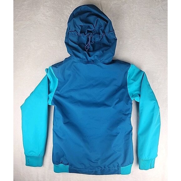 DC Shoes Snowboarding Varsity Jacket Womens L 10K Waterproof Winter Teal/Blue - Picture 13 of 16